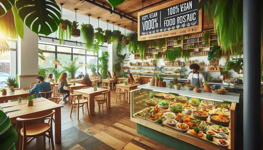 História e evolução dos restaurantes veganos