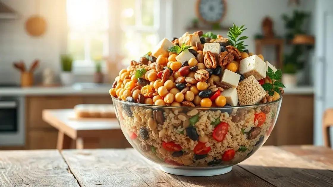 Benefícios de substituir proteínas animais por vegetais