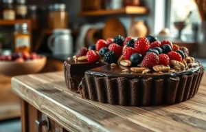 Descubra a Delícia da Torta Vegana de Chocolate