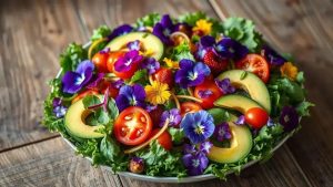 Descubra os Benefícios das Flores Comestíveis na Cozinha Vegana