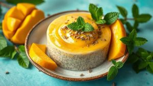 Delicie-se com o Pudim de Chia e Manga Vegano: Uma Receita Irresistível