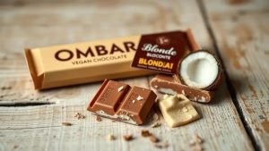 Ombar traz de volta seu chocolate branco caramelizado favorito e vegano