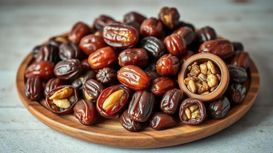 Benefícios Nutricionais das Datas Benefícios Nutricionais das Datas