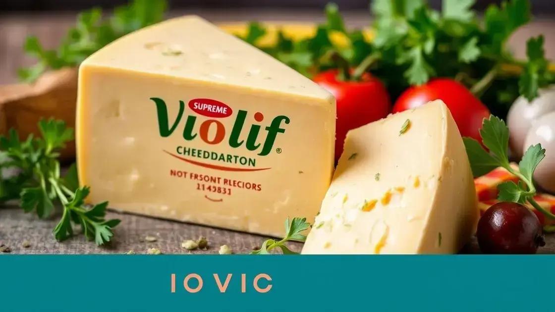 Benefícios Nutricionais do Supreme Cheddarton