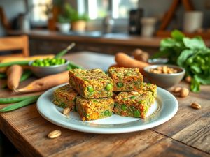 Barra Proteica de Ervilha e Batata Doce Energética