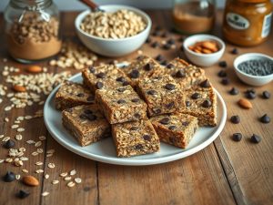 Barra de Whey Protein Vegano Caseiro Energética