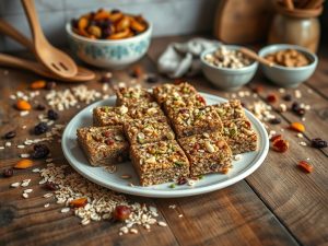 Barra de Cereais Energética Vegana