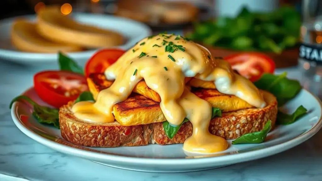 Descubra como fazer o famoso Tofu Benedict da Lauren Toyota