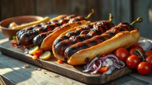 Os Irresistíveis Hot Dogs de Berinjela para um Churrasco Vegano