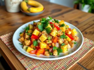 Tofu Scramble Tropical