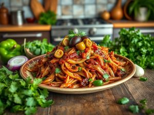 Carne Louca de Jaca com Toque Brasileiro