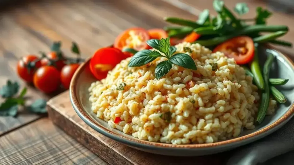 Como preparar um delicioso risotto vegano sem lactose