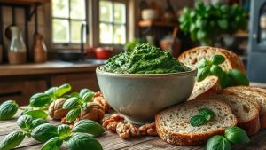 Pesto de Espinafre: Uma Versão Saudável e Irresistível