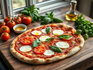 Pizza Marguerita Vegana Deliciosa