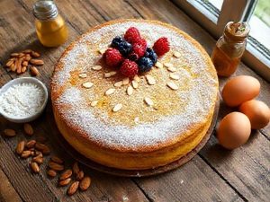 Bolo Amêndoas da Saúde