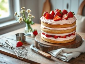 Bolo Morango do Amor