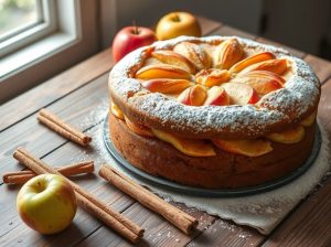 Bolo de Maçã da Nonna Vegano