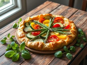 Torta de Legumes Primavera