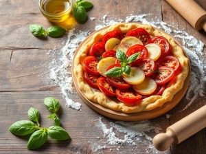 Torta de Tomate Seco com Palmito Deliciosa