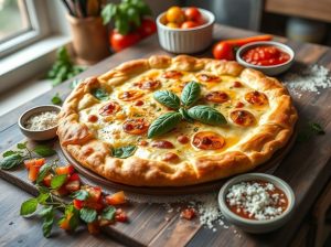 Torta Protéica de Carne de Soja e Tofu à Italiana