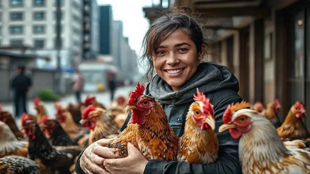 Ativista condenada: Presa por resgatar frangos em situação precária