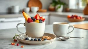 Comece o dia com energia com a tigela de café da manhã de abóbora