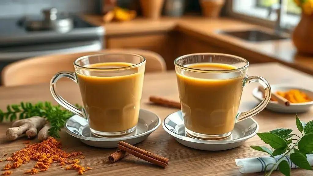 Kadha e Masala Chai: Bebidas que Aconchegam e Nutrem
