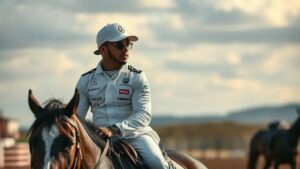Lewis Hamilton gera polêmica ao associar moda vegana a rodeios