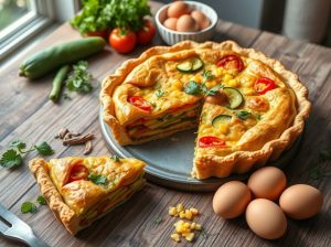 Torta de Legumes Tropical