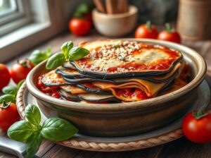 Lasanha Vegana de Berinjela com Tofu Deliciosa