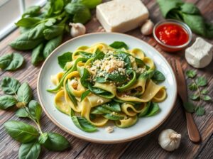 Rondelli Vegano de Espinafre com Ricota de Tofu