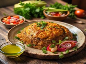 Carne Vegetal Tipo Kibe Assado com Ervas Aromáticas