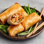 Aprenda a fazer rolos de yuba recheados com vegetais saborosos