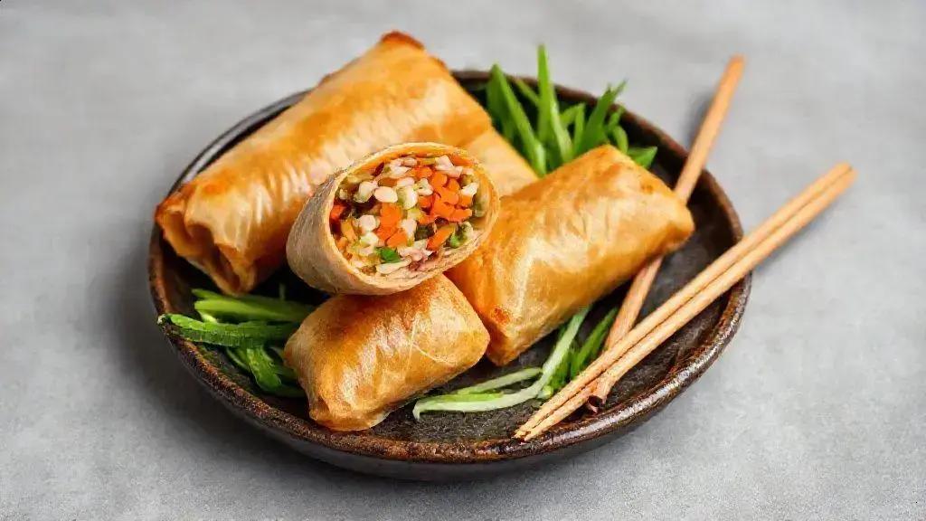 Aprenda a fazer rolos de yuba recheados com vegetais saborosos