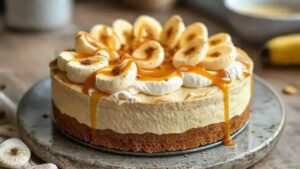 Deliciosa Torta Banoffee Vegana e Sem Glúten para Saborear