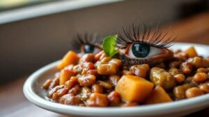 Mulher encontra cílios de porco em feijoada e gera polêmica