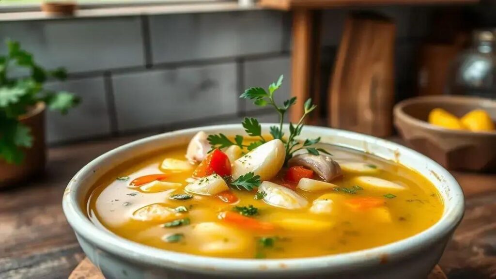 Sopa de Gengibre e Alho: Delícia Vegana em 20 Minutos