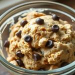 Aprenda a fazer cookie dough vegano com grão-de-bico