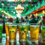 Celebre o St. Patrick's Day com Bebidas Não Alcoólicas Deliciosas