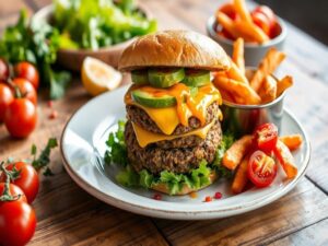 Hambúrguer de Lentilha Gourmet