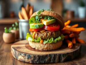 Hambúrguer de Ervilha Gourmet