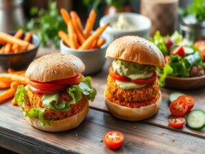 Hambúrguer de Cenoura Delicioso