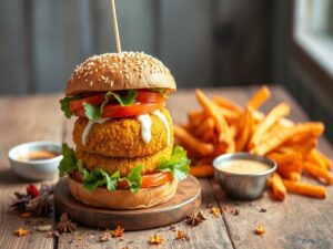 Hambúrguer de Abóbora com Especiarias do Dia a Dia